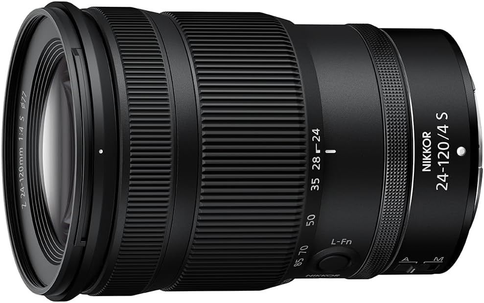 Nikon Nikkor Z 24-120mm f/4 S (Nikon Z, Voll­for­mat), Objektiv, Schwarz