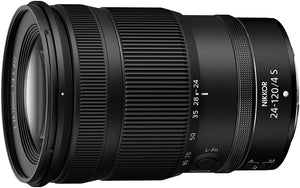 Nikon Nikkor Z 24-120mm f/4 S (Nikon Z, Voll­for­mat), Objektiv, Schwarz